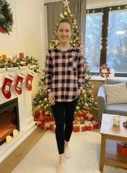 Тёплая рубашка в трендовую клетку