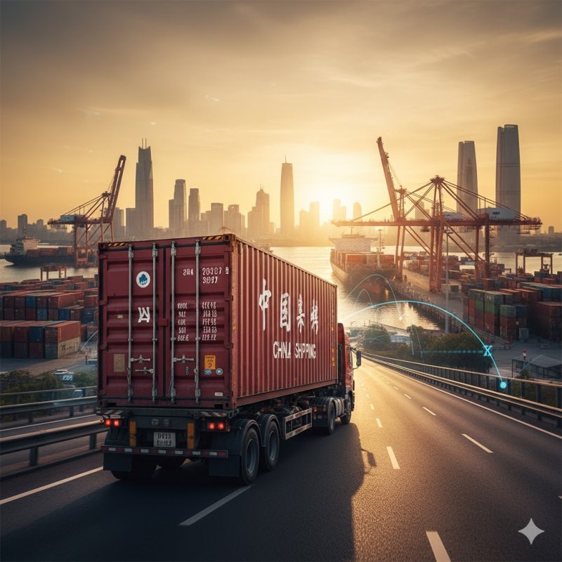 40-футовый контейнер из Китая