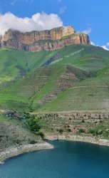 Актопрак и озеро Гижгит