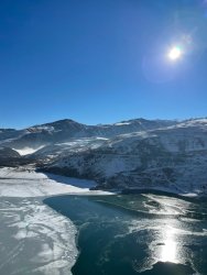 Актопрак и озеро Гижгит