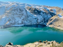 Актопрак и озеро Гижгит