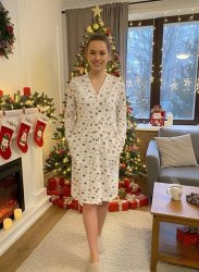 Таплая ночная сорочка