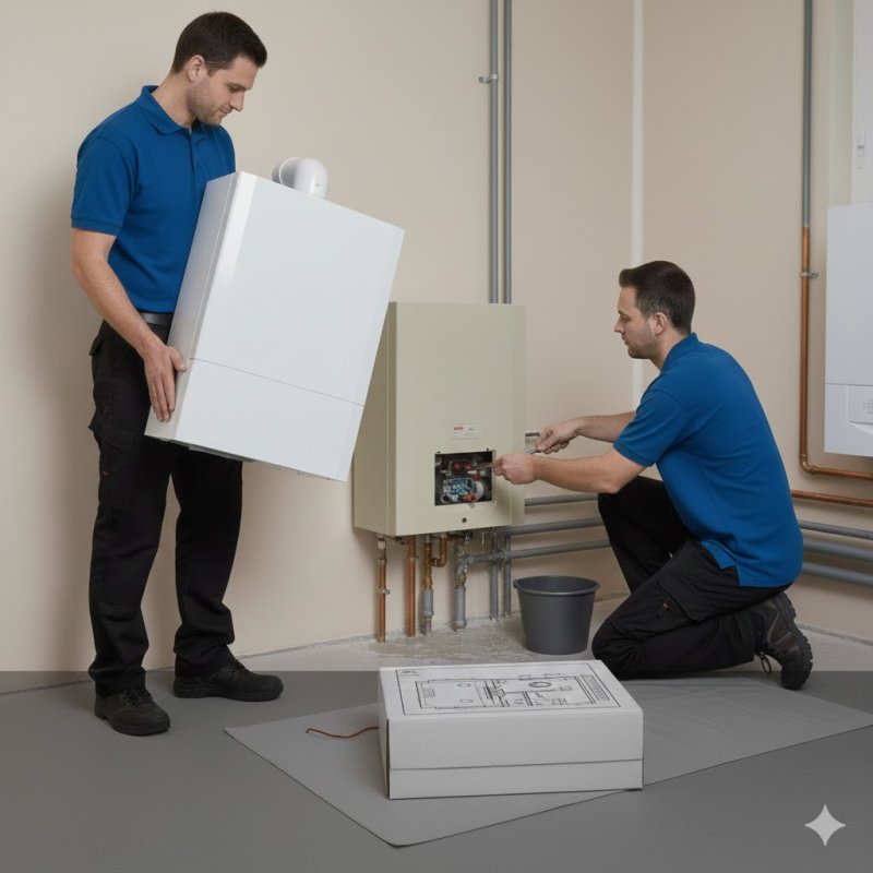 Замена газовой колонки