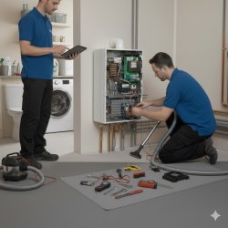 Ремонт напольных газовых котлов