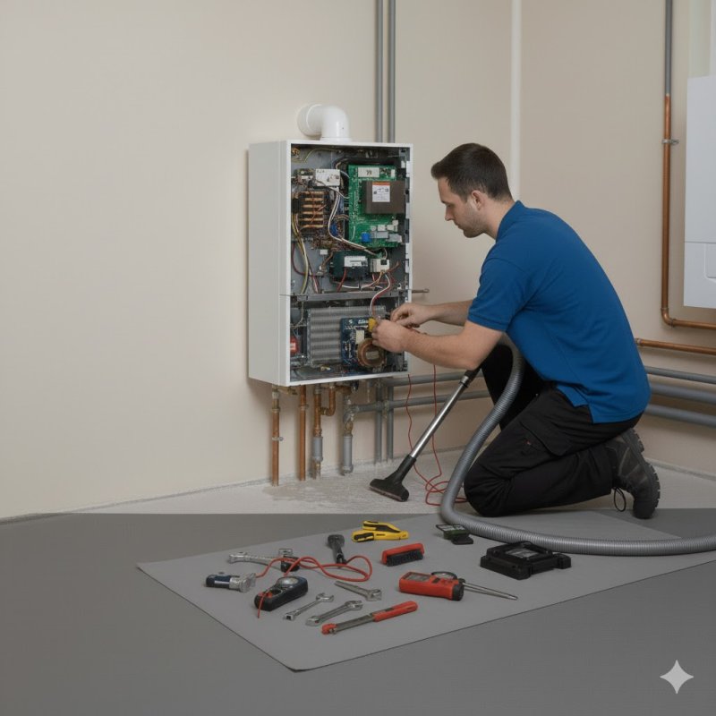 Мастер по ремонту навесных газовых котлов