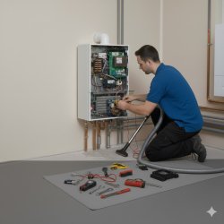 Мастер по ремонту навесных газовых котлов