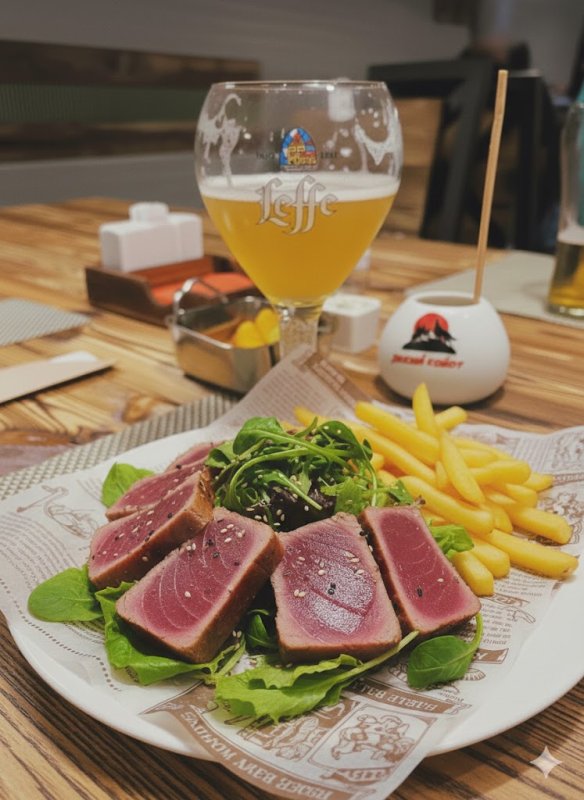 Тунец копченый