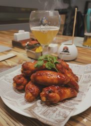 Крылышки барбекю