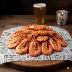 Креветки отварные