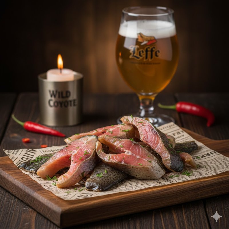 Форель копченая