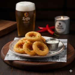 Луковые кольца во фритюре
