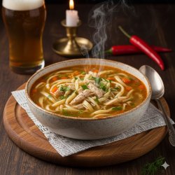 Суп-лапша куриная