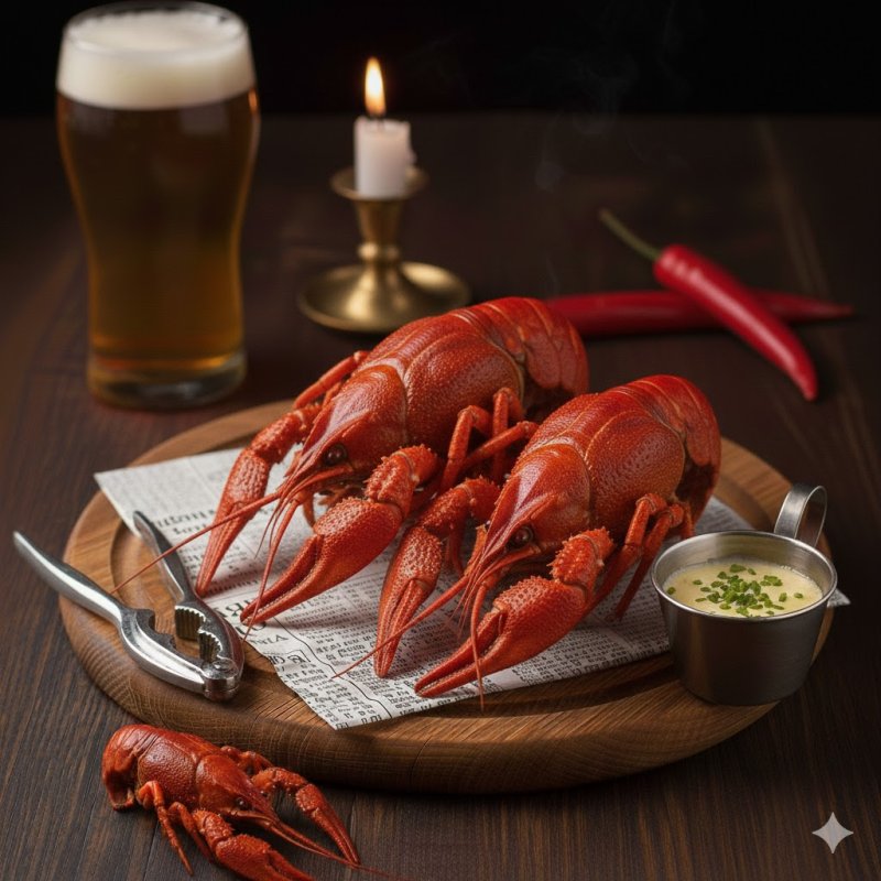 Раки вареные (крупные)