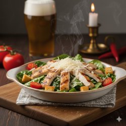 Цезарь с курицей