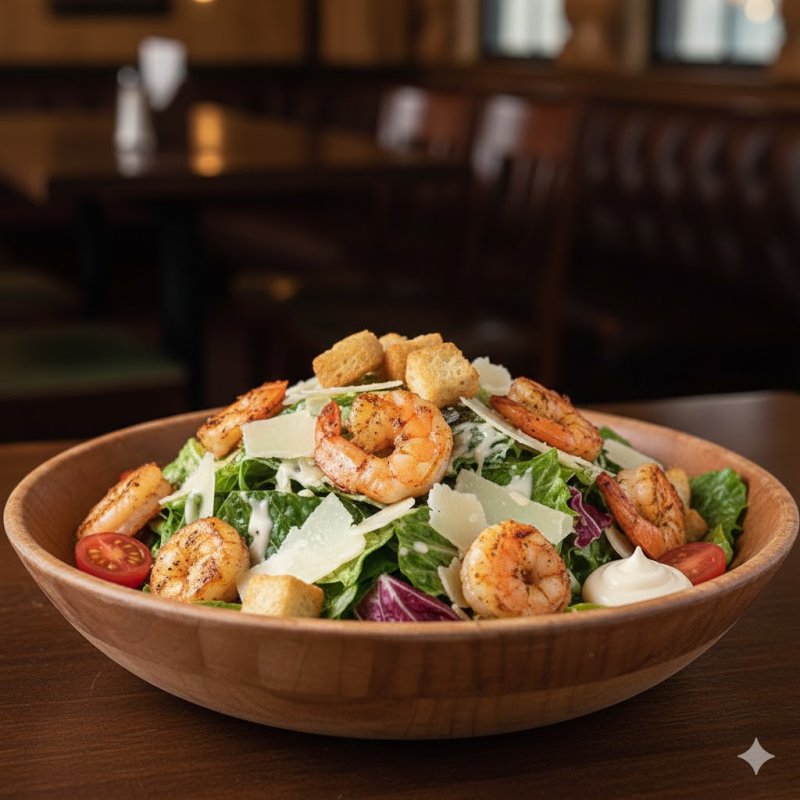 Цезарь с креветками