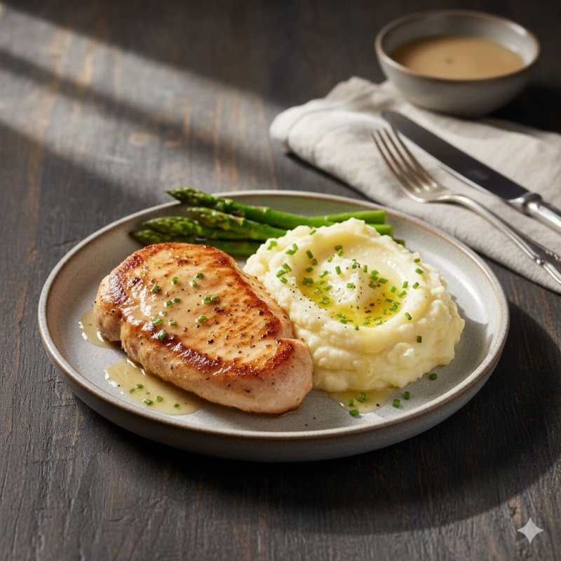 Стейк из куриного филе