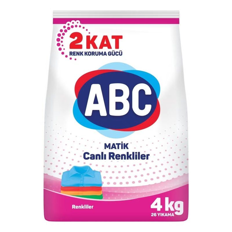 Стиральный порошок ABC для автоматических стиральных машин