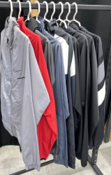 Мужская олимпийка спортивная на молнии с капюшоном