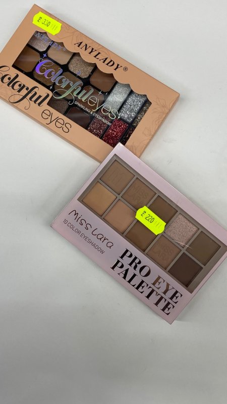 Тени для век стойкие профессиональные палетка