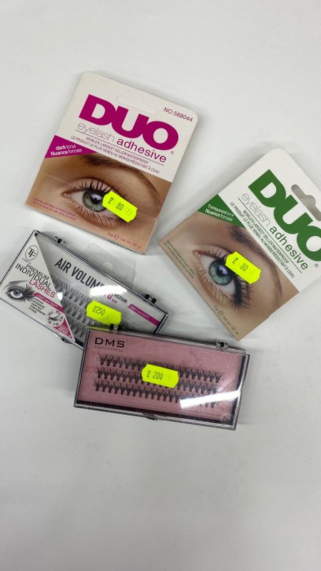 Накладные ресницы пучками для макияжа и фотосессий