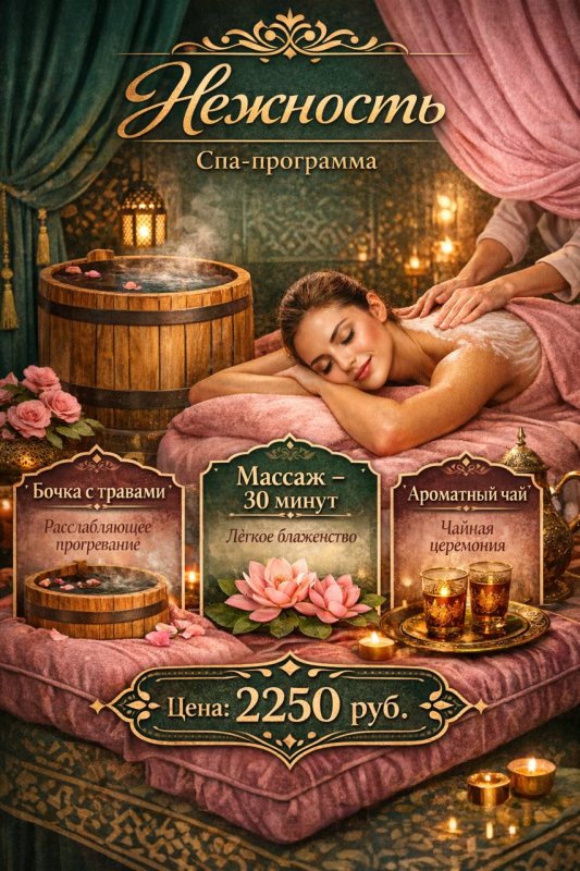 Спа программа "Нежность"