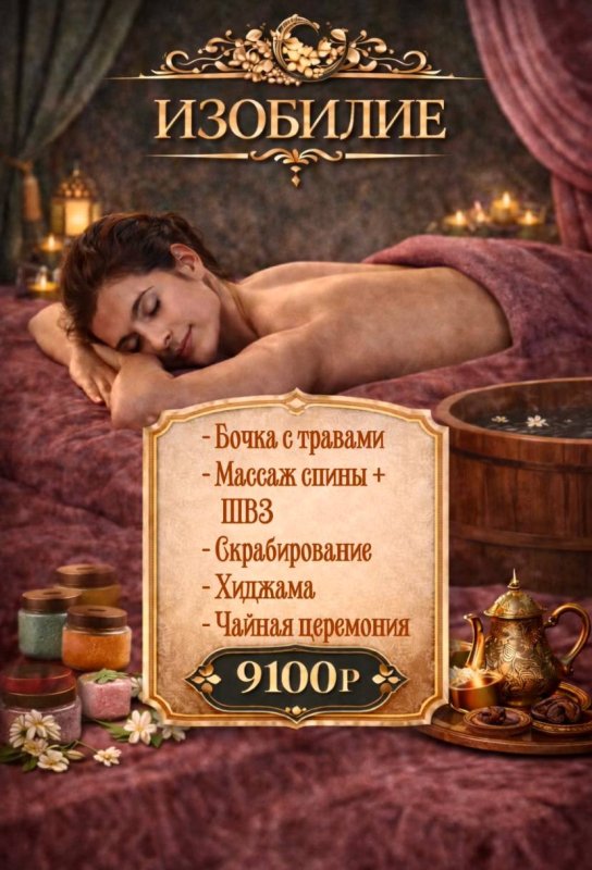 Спа программа "ИЗОБИЛИЕ"