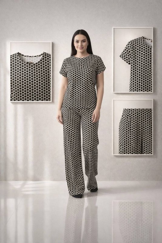 Пижама с принтом