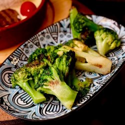 Брокколи обжаренная