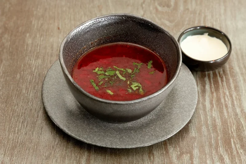 Борщ с телятиной