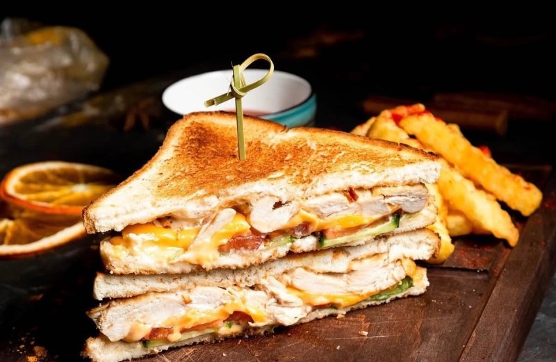 Запечённый сэндвич