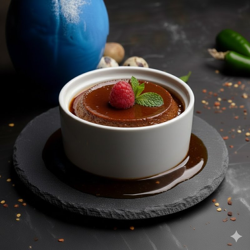 Шоколадный флан