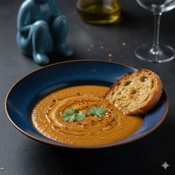 Крем-суп из чечевицы