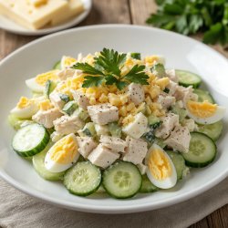 Фирменный салат "Гнездо орла"