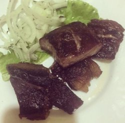 Спинка копчёная говяжья 450гр.