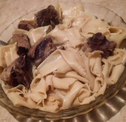 Беш-бармакъ с варёным мясом 200гр