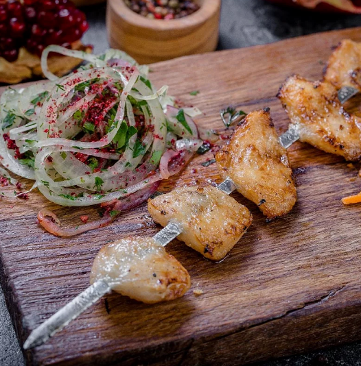 Шашлык копчёный курдюк 200гр.