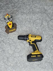 Дрель-шуруповерт аккумуляторная CDL-IB-18-02, Li-Ion, 18В, 1,5 Ач, 2 акк.//Denzel