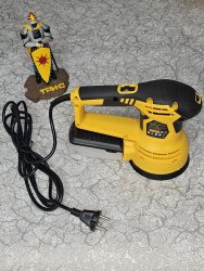 Машина шлифовальная эксцентриковая OS-125, 450 Вт, 6000-12000 об/мин//Denzel