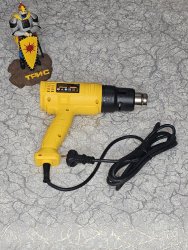 Фен технический HG-1800,1800 Вт, 3 режима //Denzel