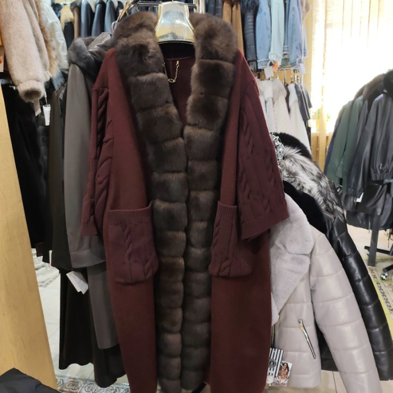 Пальто-кардеган