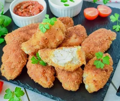 Крылышки в панировке