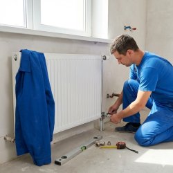 Установка и подключение радиаторов отопления