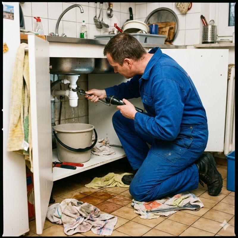 Устранение протечек и утечек воды