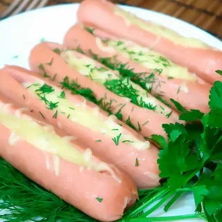 Сосиски с сыром 200гр