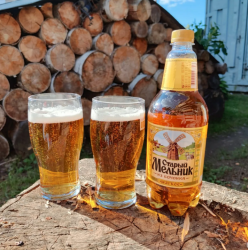 Старый мельник 0.45 стекло