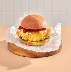 Бургер с куринным филе