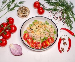 Цезарь с креветками