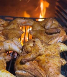 Курочка-Гриль на мангале