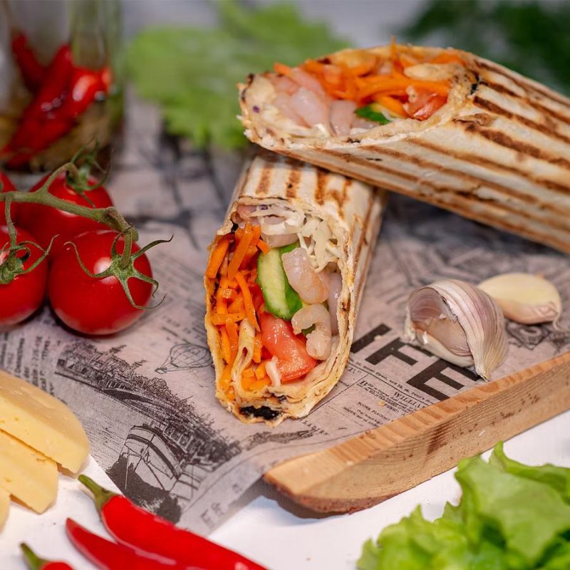 Шаурма креветка 400гр