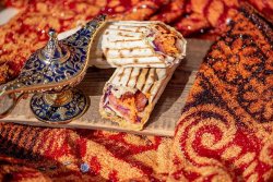 Шаурма с колбасками 400гр